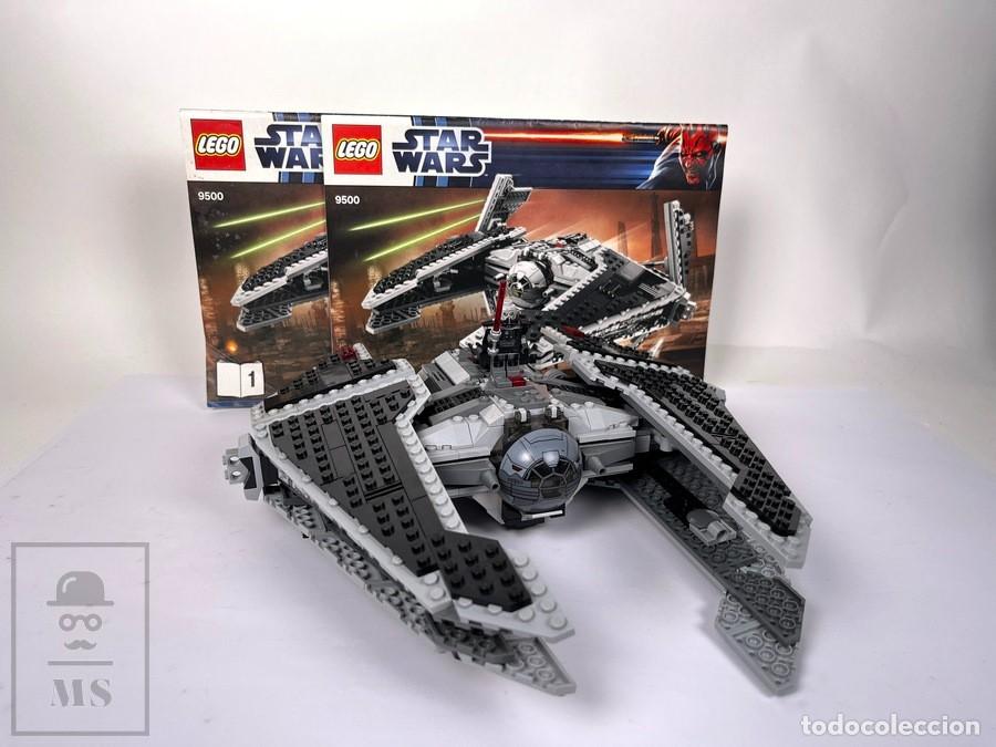 Juegos construcci&oacute;n - Lego: Juego - Lego Star Wars - 9500 Sith Fury-Class Interceptor Dart Malgus- A&ntilde;o 2012 - con Instruciones