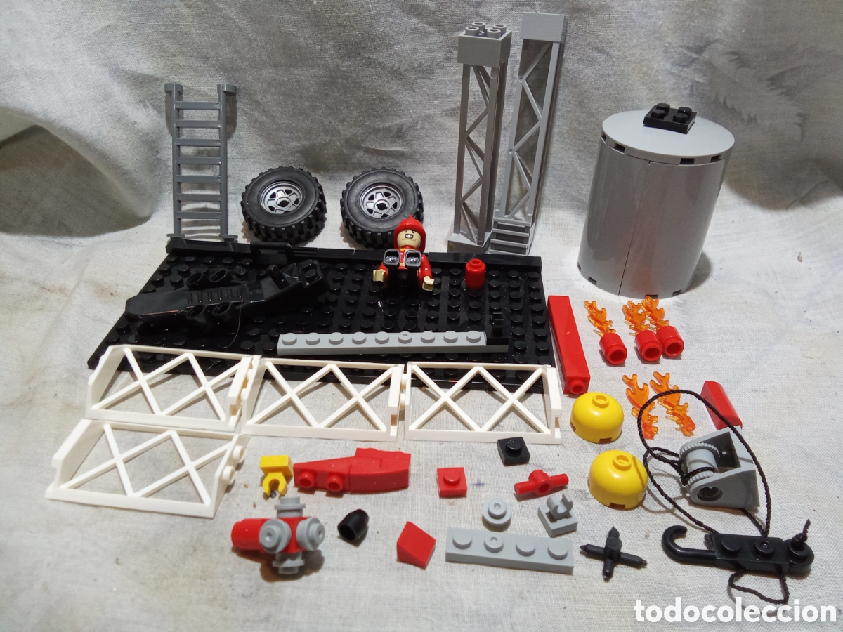 Juegos construcci&oacute;n - Lego: LOTE DE BOMBEROS LEGO O SIMILAR