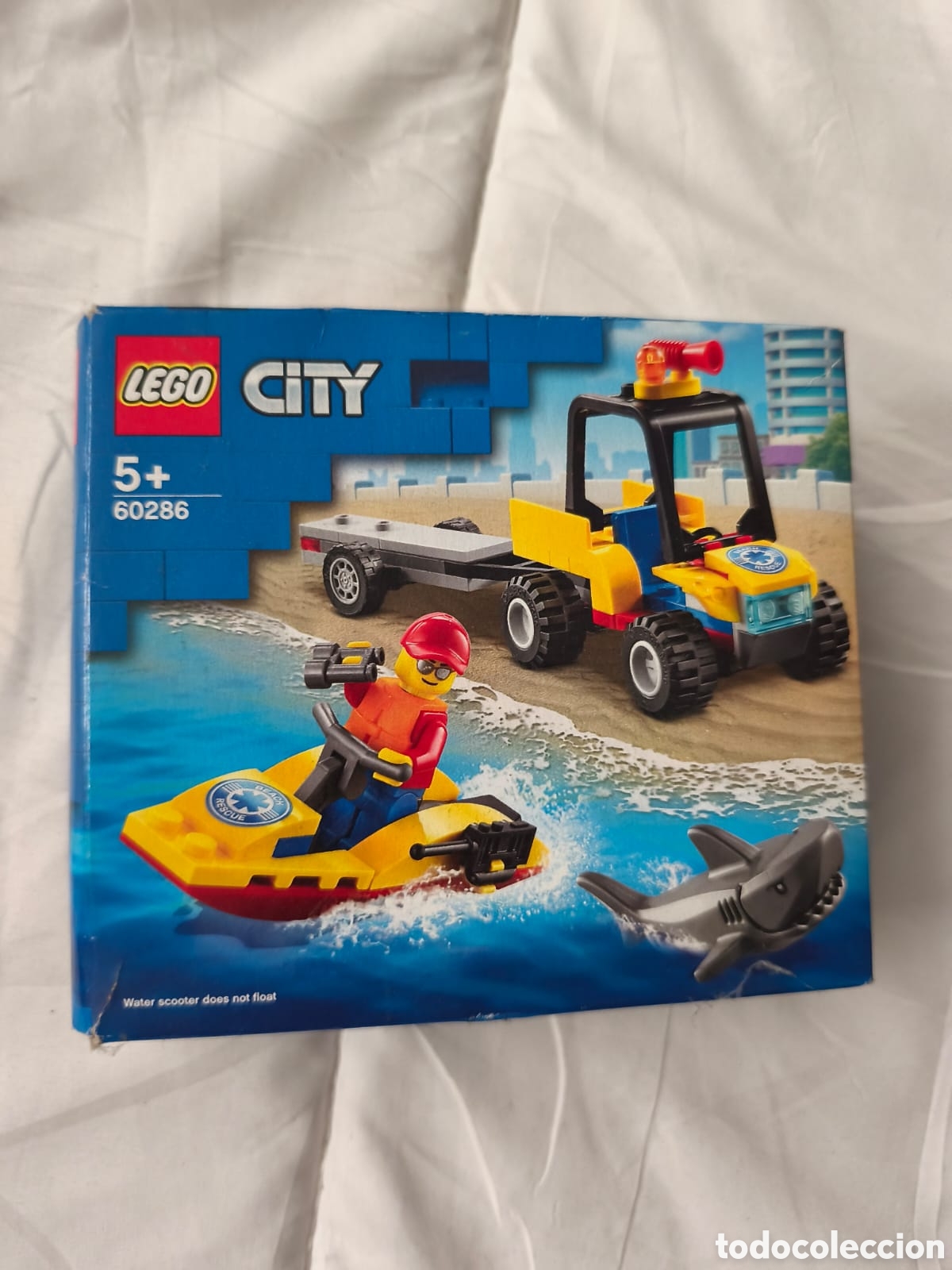 Juegos construcci&oacute;n - Lego: Set de construccion Lego City Quad de rescate costero. (60286). 2021