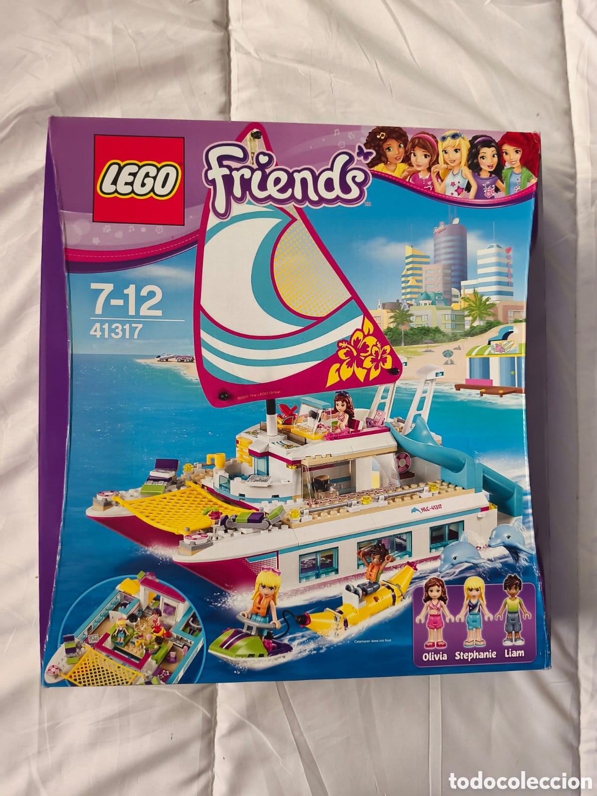 Juegos construcci&oacute;n - Lego: Lego Friends Catamaran Tropical (41317). 2017
