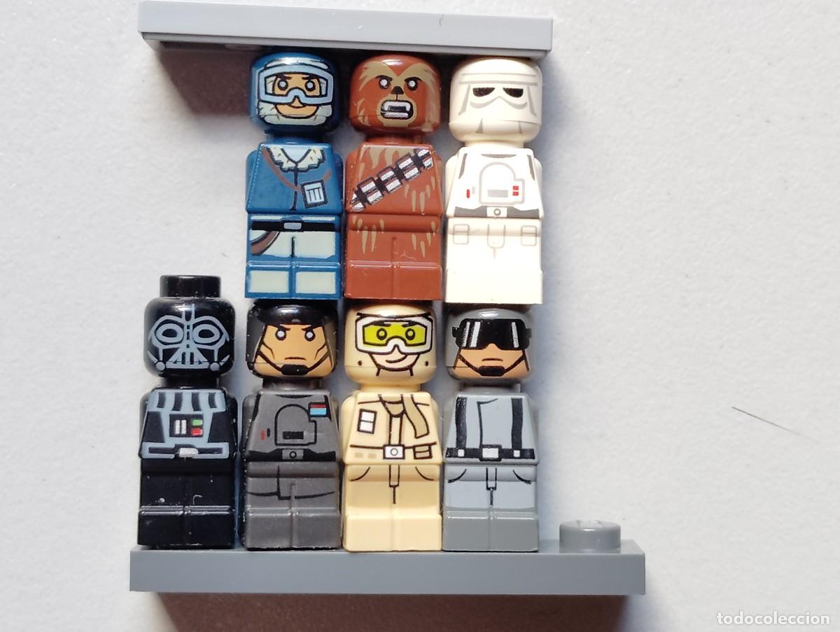 Juegos construcci&oacute;n - Lego: LEGO. ORIGINAL. LOTE 7 MICROFIGURAS STAR WARS. LAS DE LA FOTO