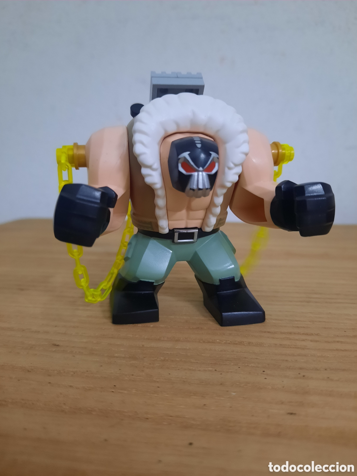 Juegos construcci&oacute;n - Lego: MINIFIGURA LEGO ORIGINAL BANE PERSONAJE DE BATMAN