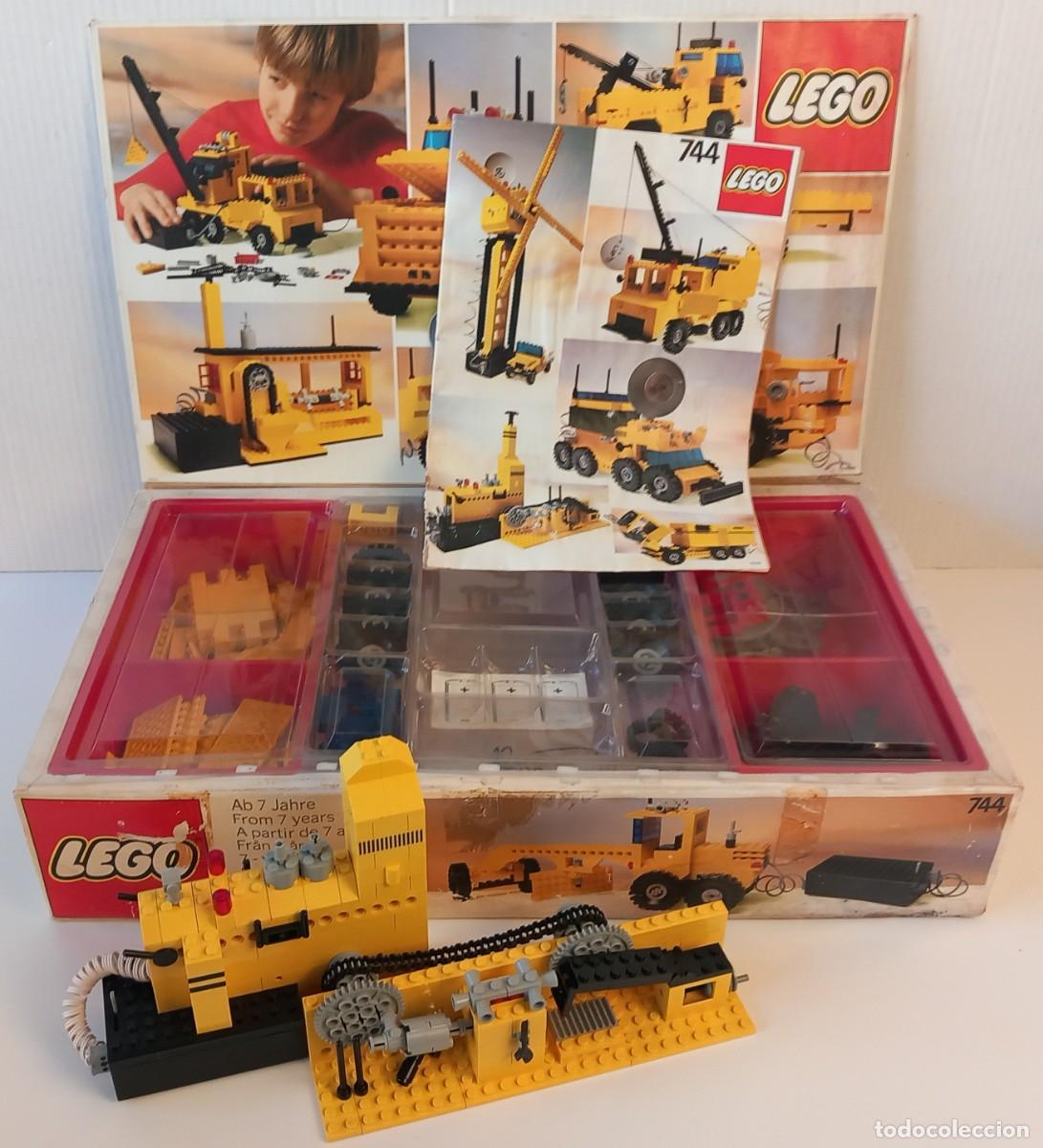 Juegos construcci&oacute;n - Lego: LEGO 744, Universal Building Set, vintage (1980).