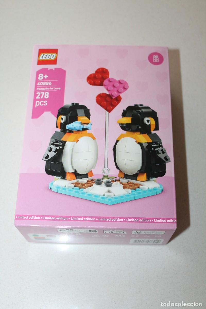 Juegos construcci&oacute;n - Lego: LEGO PENGUINS IN LOVE. San Valent&iacute;n. 278 piezas. CAJA REFERENCIA 40886. Edad 8+. EDICION LIMITADA.