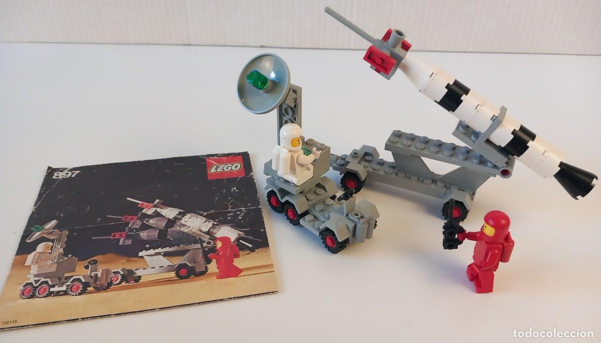Juegos construcci&oacute;n - Lego: Lego 897, Lanzacohetes m&oacute;vil/Mobile Rocket Launcher, vintage (1979).