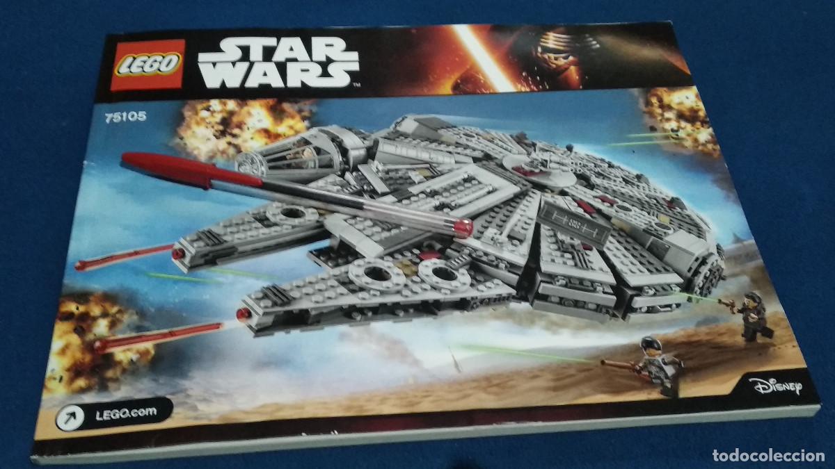 Juegos construcci&oacute;n - Lego: LEGO Star Wars Halc&oacute;n Milenario 75105 FOLLETO MANUAL DE INSTRUCCIONES CON 167 PAGINAS