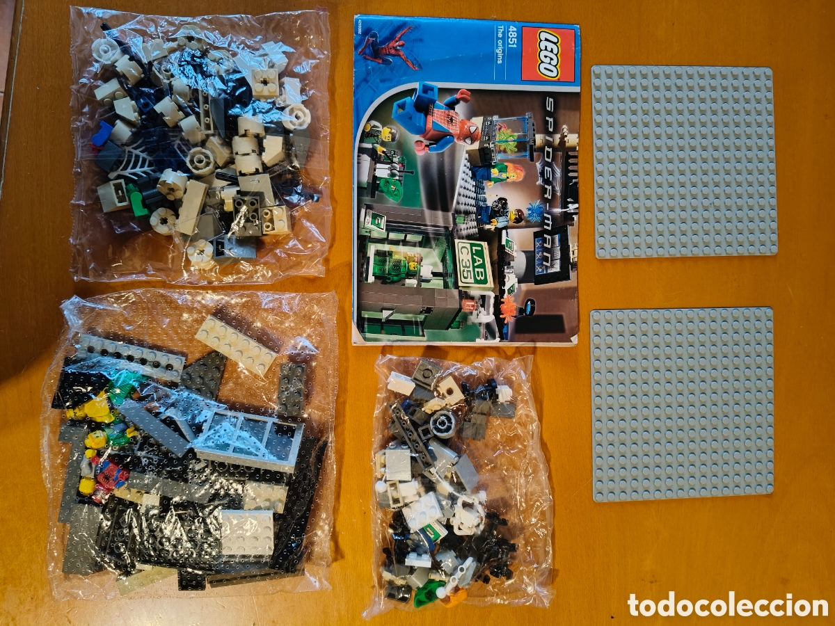 Juegos construcci&oacute;n - Lego: Lego Spiderman 4851 The Origins