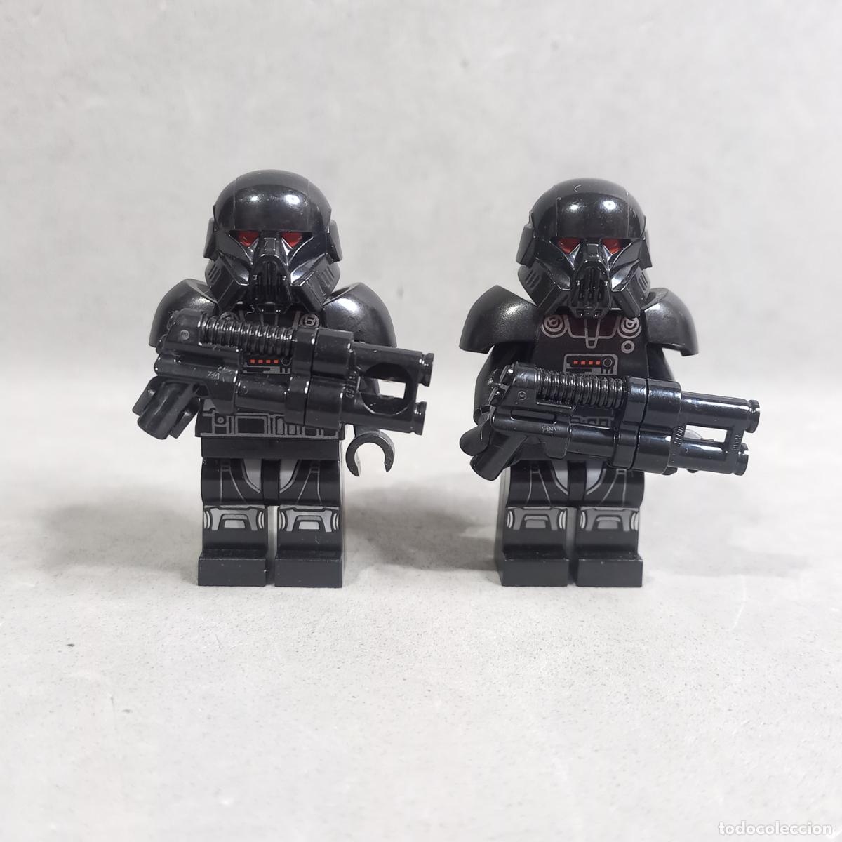 Juegos construcci&oacute;n - Lego: Lote de 2 Dark Trooper de Lego STAR WARS. Minifigura original