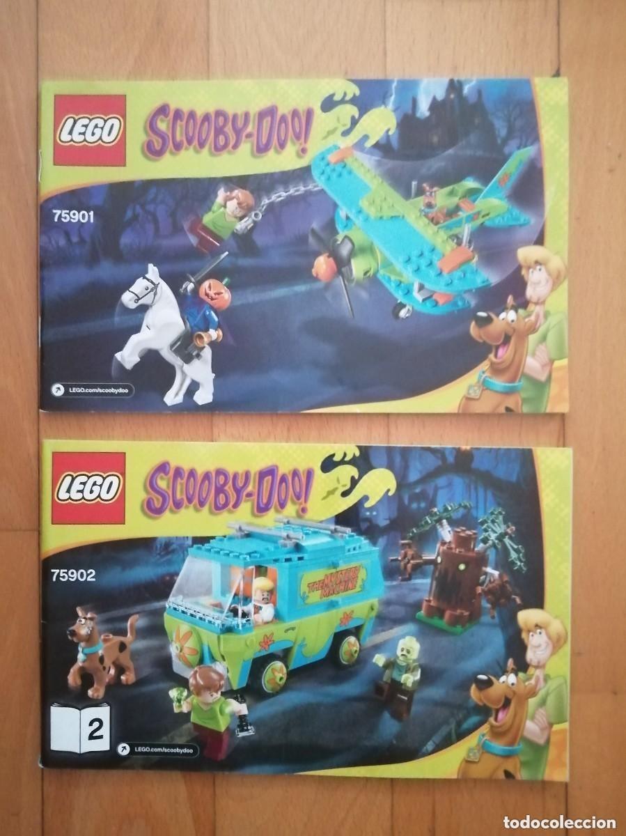 Jeux construction - LEGO: 2 LEGO SCOOBY-DOO! MANUAL CONSTRUCCI&Oacute;N. LIBROS INSTRUCCIONES