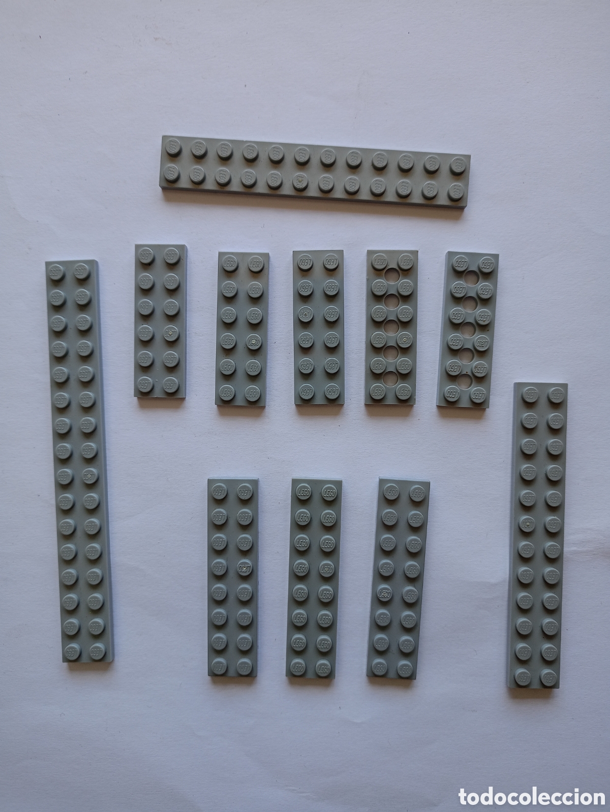Jeux construction - LEGO: Lego lote tablas varios gris
