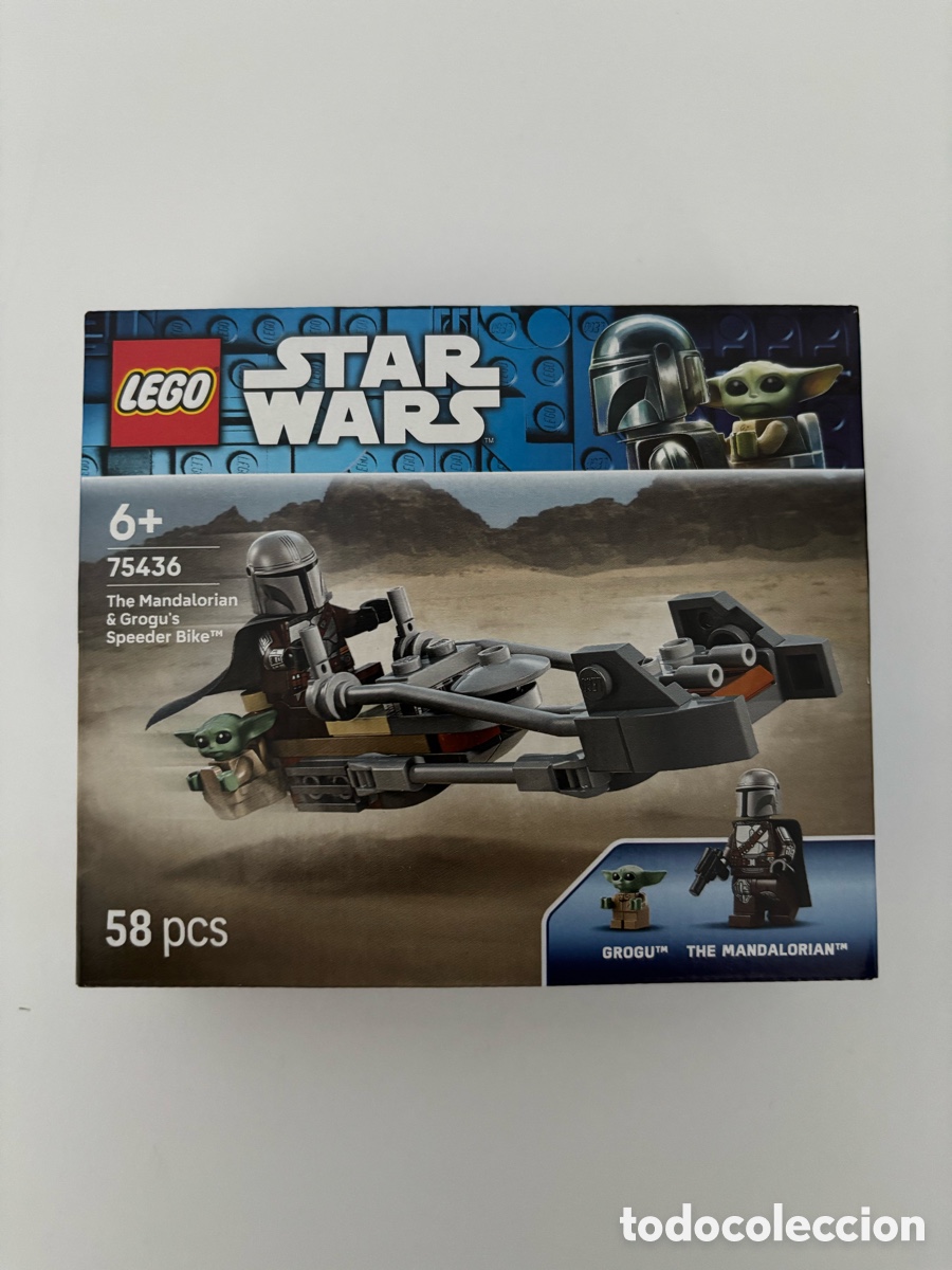 Juegos construcci&oacute;n - Lego: LEGO STAR WARS THE MANDALORIAN 58 PIEZAS NUEVO PRECINTADO 75436