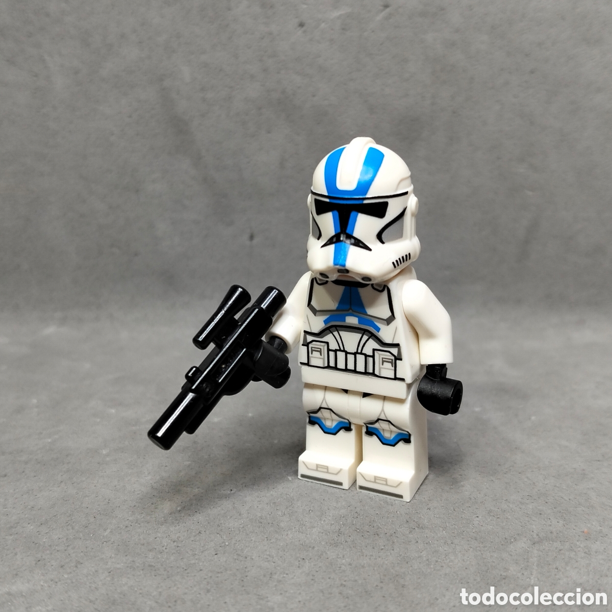 Juegos construcci&oacute;n - Lego: Soldado Clon de la Legi&oacute;n 501. Minifigura original LEGO del universo Star Wars