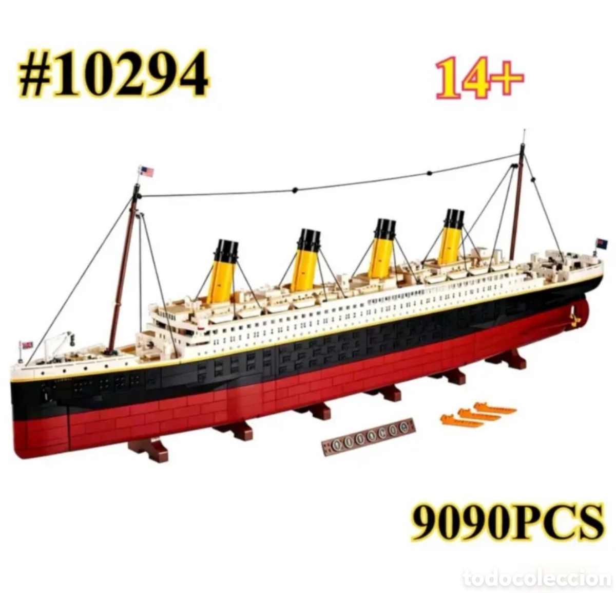 Juegos construcci&oacute;n - Lego: Titanic compatible Lego 9090 piezas barco gigante