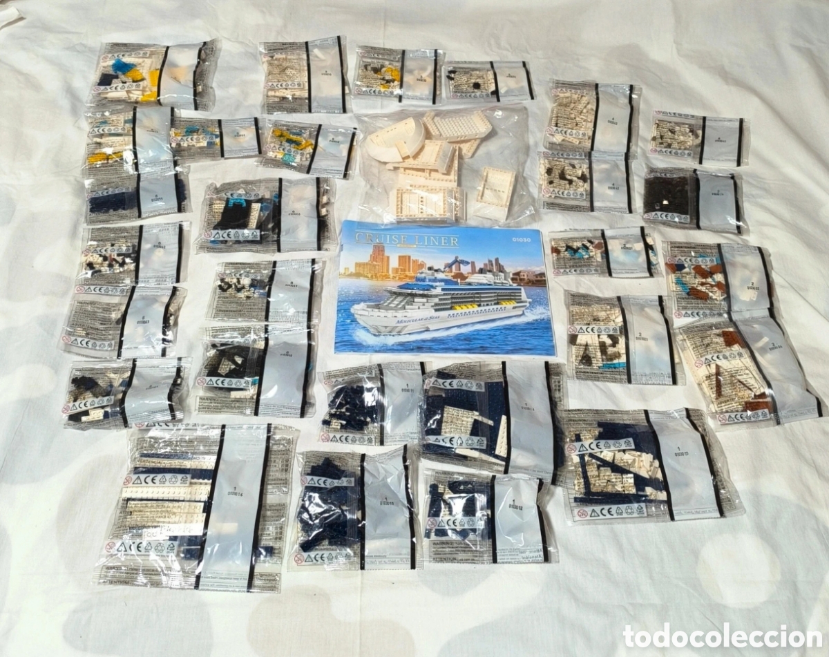 Juegos construcci&oacute;n - Lego: Crucero de lujo MINI bloques 2428 piezas maqueta de construcci&oacute;n