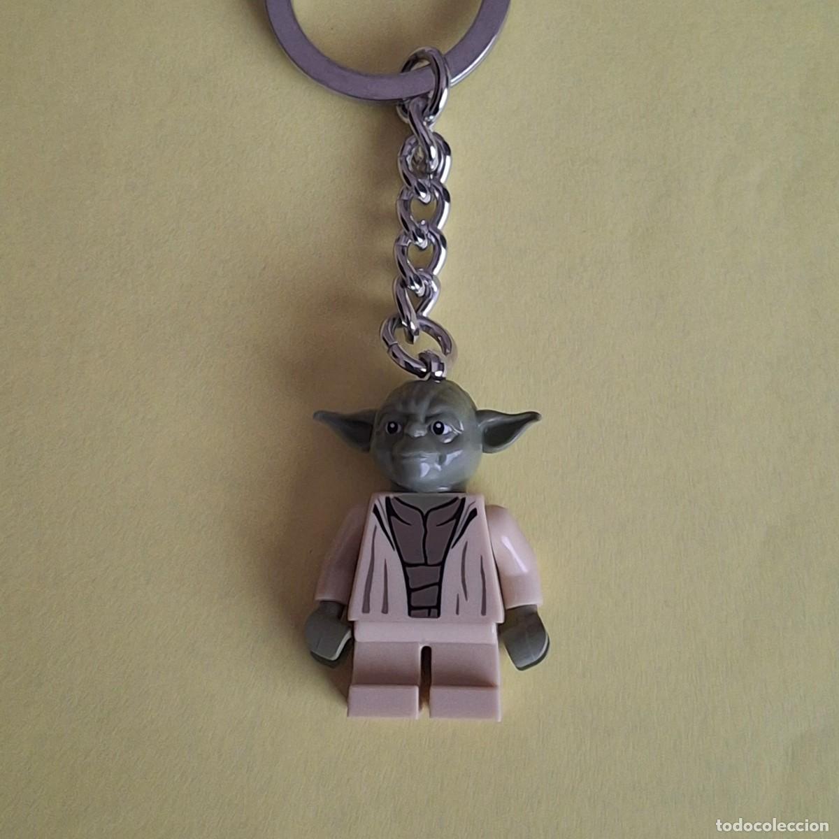 Juegos construcci&oacute;n - Lego: LEGO LLAVERO MINI FIGURA - STAR WARS YODA - NUEVO SIN USAR