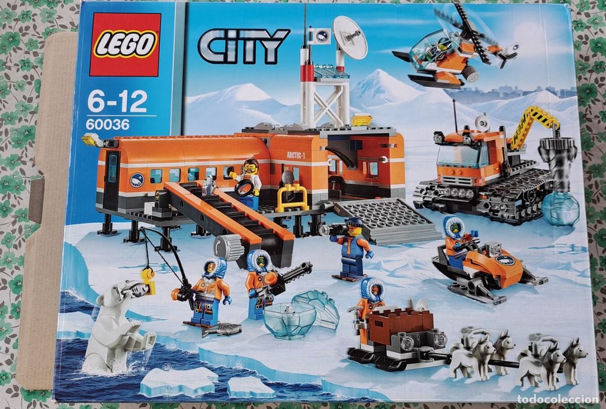 Juegos construcci&oacute;n - Lego: LEGO City 60036 Base &Aacute;rtica &ndash; Set completo caja e instrucciones originales (Exploradores del &Aacute;rtico)