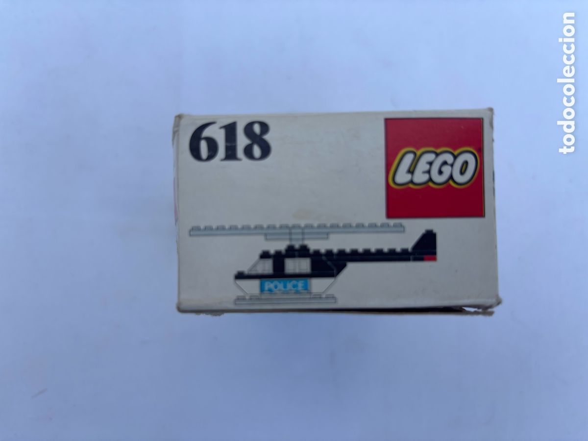 Juegos construcci&oacute;n - LEGO: &bull;Set LEGO - Helic&oacute;ptero Ref 618 - A&ntilde;o 1977 - Foto 4