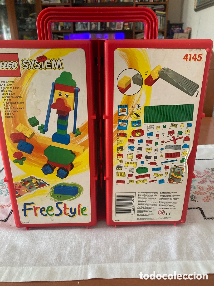 Juegos construcci&oacute;n - Lego: Lego piezas caja referencia 4145
