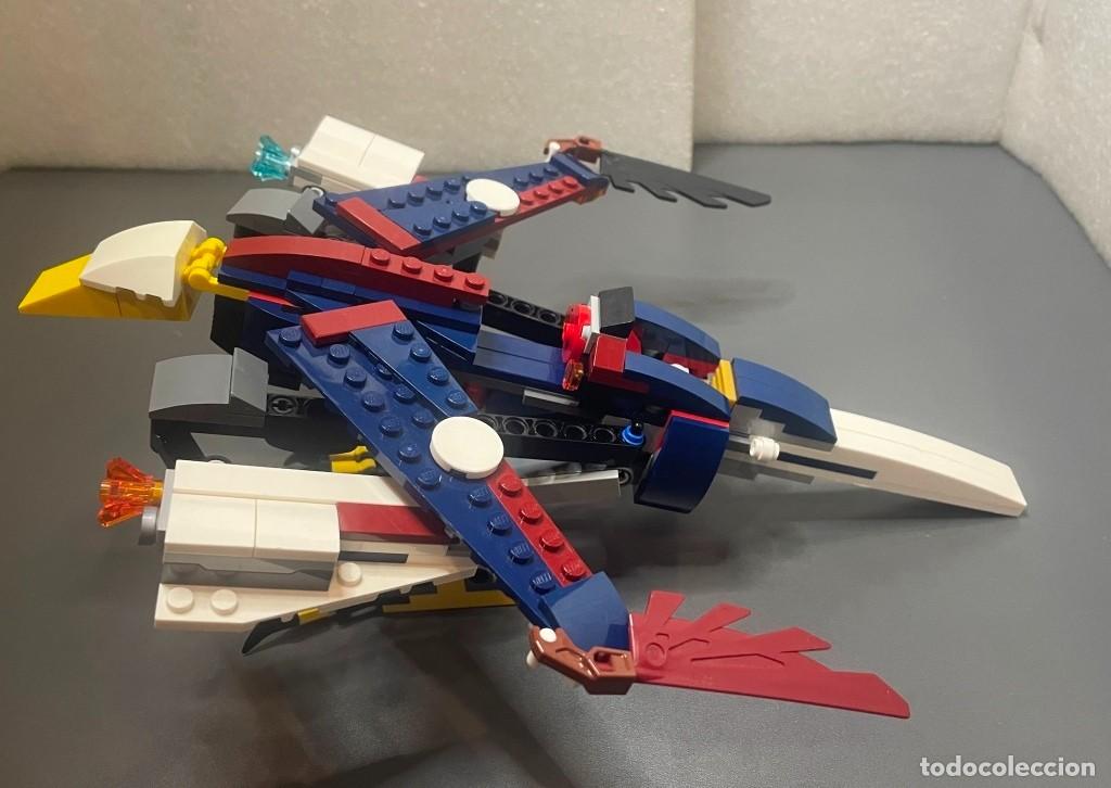 Jogos constru&ccedil;&atilde;o - LEGO: LEGO - LEGENDS OF CHIMA - El &Aacute;guila Llameante de Eris del set 70142 - Incompleta