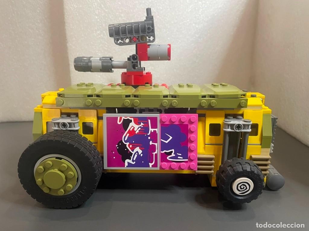 Jogos constru&ccedil;&atilde;o - LEGO: LEGO - TORTUGAS NINJA - Persecuci&oacute;n en el Furg&oacute;n Blindado del set 79104 - Incompleto