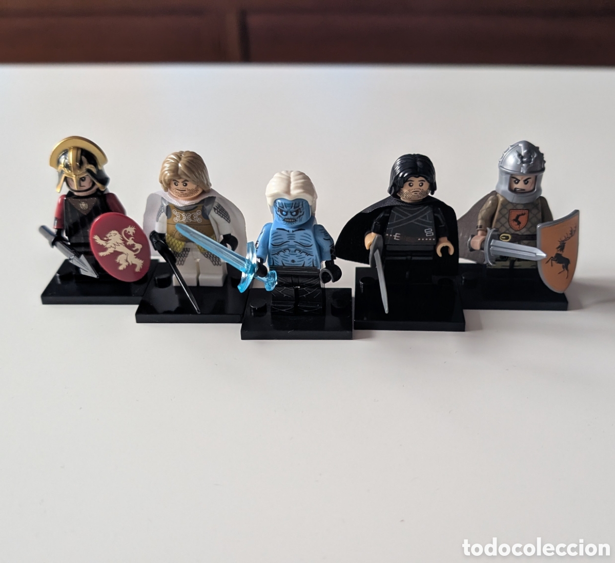 Juegos construcci&oacute;n - Lego: 5 Minifiguras JUEGO DE TRONOS - GAME OF THRONES Figuras compatibles con LEGO