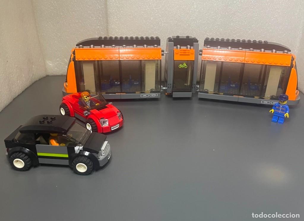 Juegos construcci&oacute;n - Lego: LEGO - Town : City : Traffic - tranvia y dos vehiculos del set 60097
