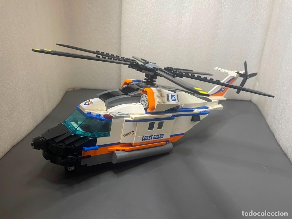Juegos construcci&oacute;n - Lego: LEGO - Town : City : Guardacostas - gran helicoptero de rescate del set 60166