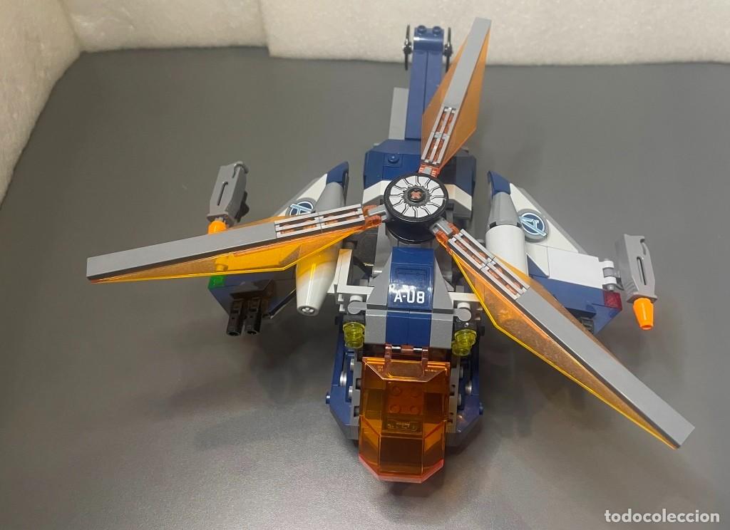 Juegos construcci&oacute;n - Lego: LEGO - Super Heroes: Avengers Endgame - Rescate en Helic&oacute;ptero de Hulk del set 76144 - Incompleto