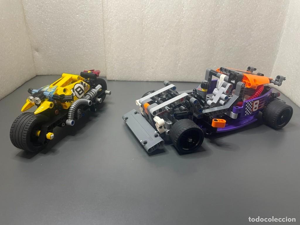 Juegos construcci&oacute;n - Lego: LEGO - Technic : Model : Race - Vehiculos de los sets 42058 y 42048 - Moto acrobatica y Kart