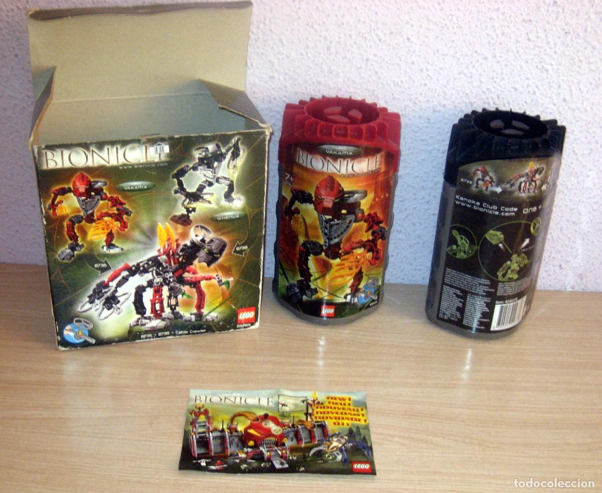 Spielzeug zum Bauen - LEGO: BIONICLE LEGO CAJA CON 2 BOTES PRECINTADOS 8763 +8768