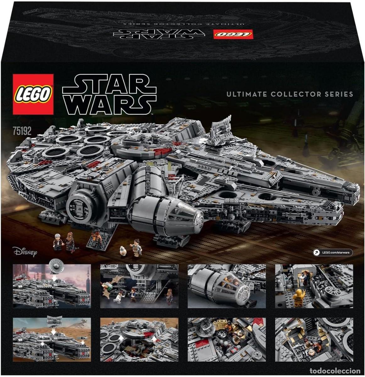 Juegos construcci&oacute;n - Lego: LEGO Star Wars 75192 Halc&oacute;n Milenario UCS