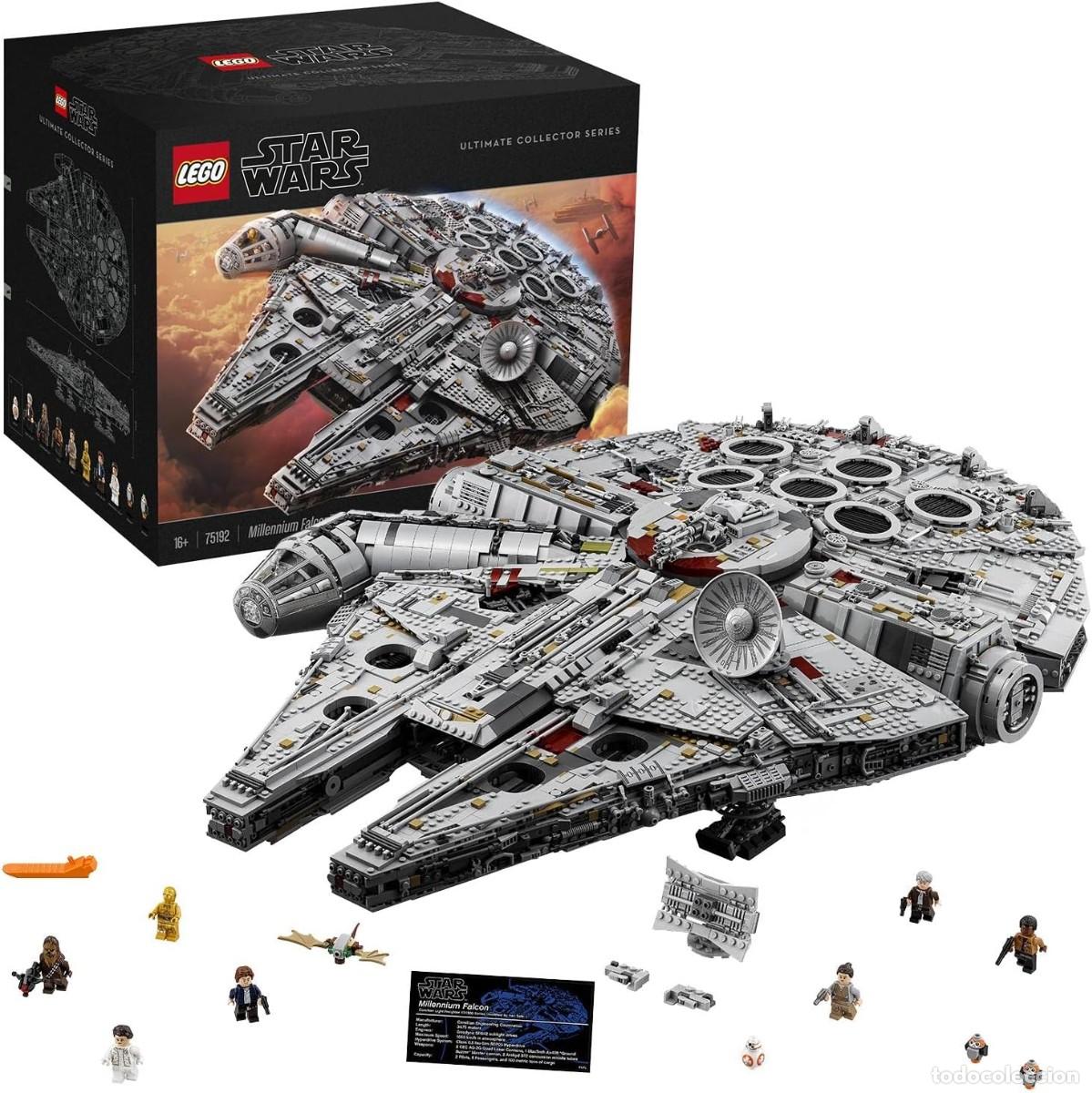 Juegos construcci&oacute;n - Lego: LEGO Star Wars 75192 Halc&oacute;n Milenario UCS