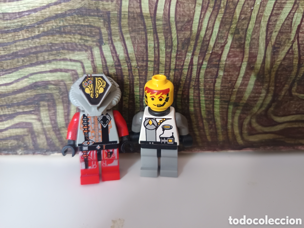 Juegos construcci&oacute;n - Lego: Figuras mini figuras Lego Space vintage a&ntilde;os 1997