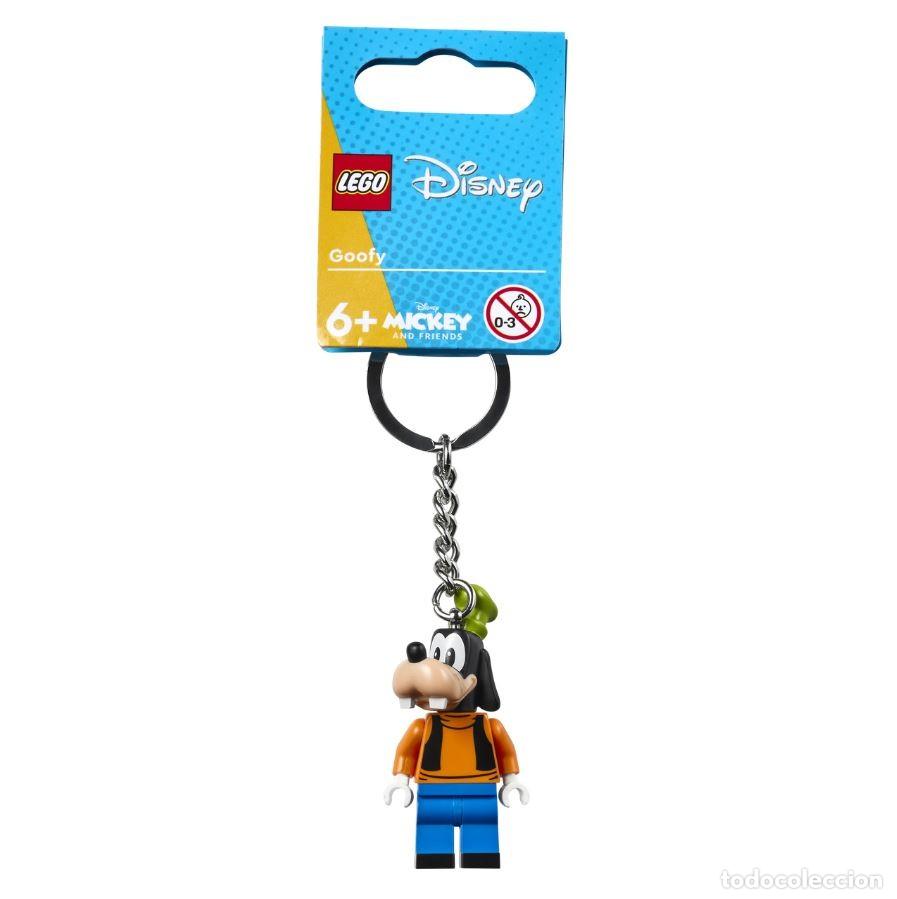Juegos construcci&oacute;n - Lego: Lego 854196 Llavero Goofy &iexcl;New! Minifigura