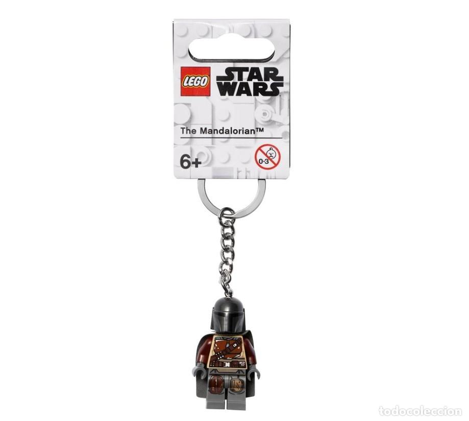 Juegos construcci&oacute;n - Lego: Lego 854124 Llavero del Mandaloriano &iexcl;New! Minifigura