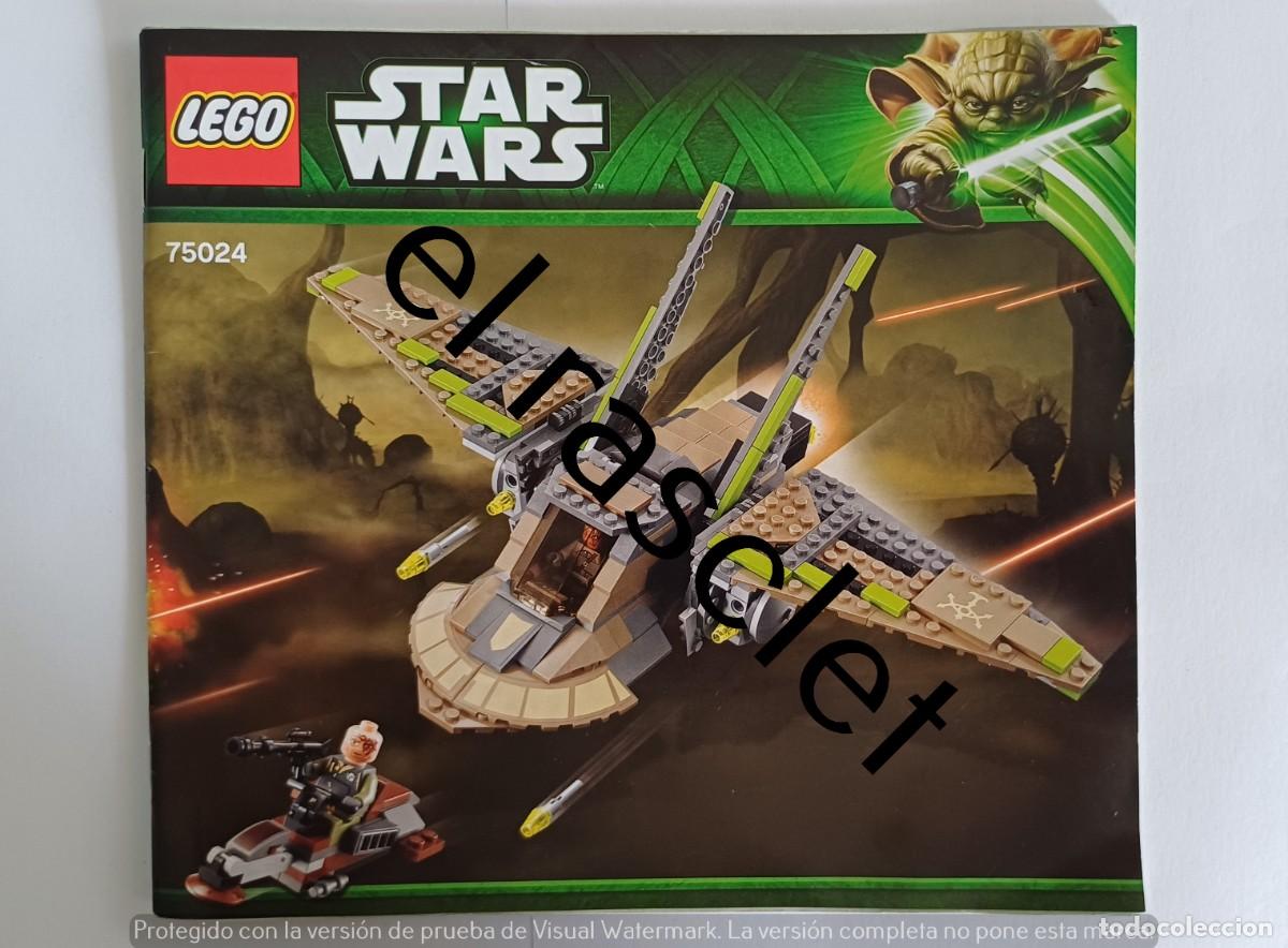 Juegos construcci&oacute;n - Lego: MANUAL INSTRUCCIONES MONTAJE LEGO - STAR WARS- NUMERO 75024