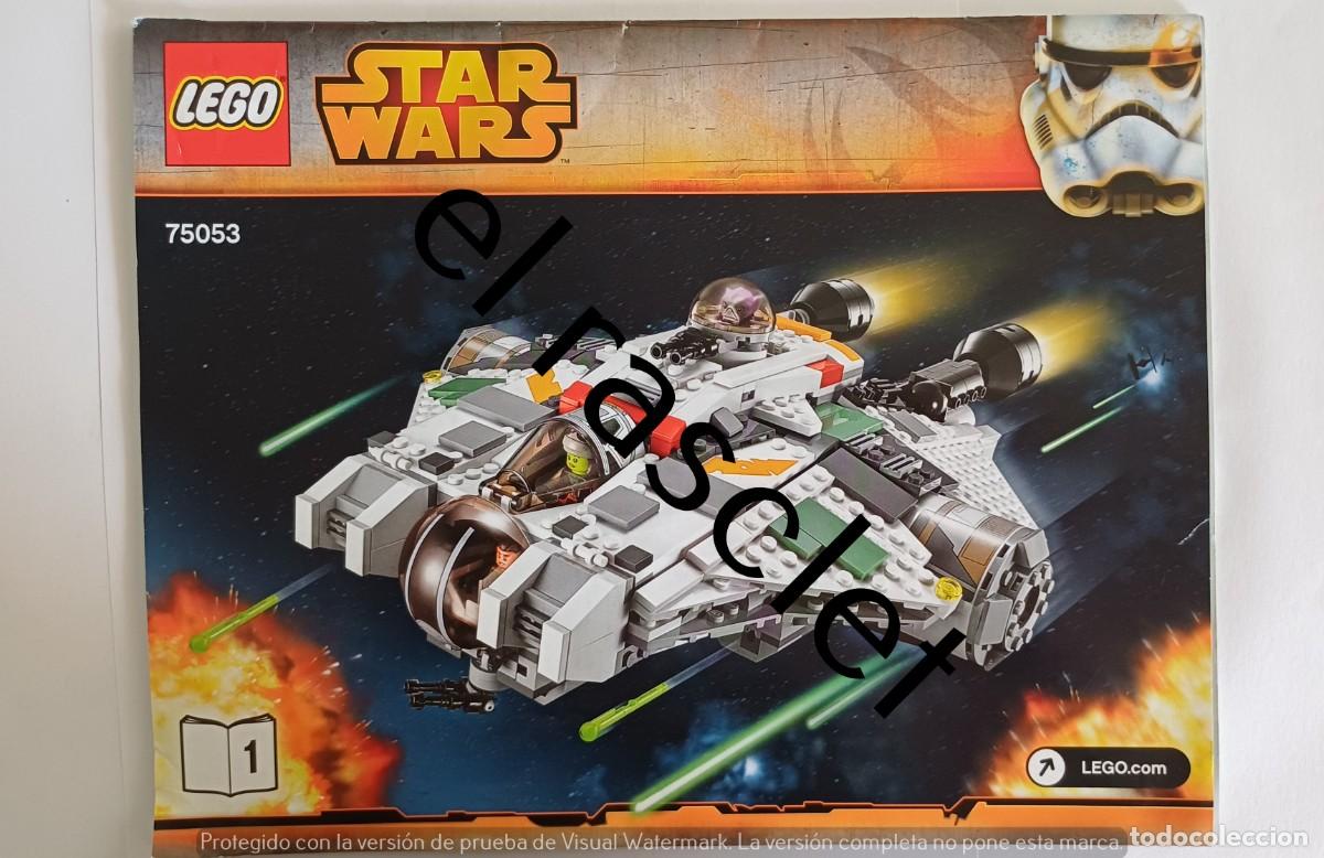 Juegos construcci&oacute;n - Lego: MANUAL INSTRUCCIONES MONTAJE LEGO - STAR WARS- NUMERO 75053