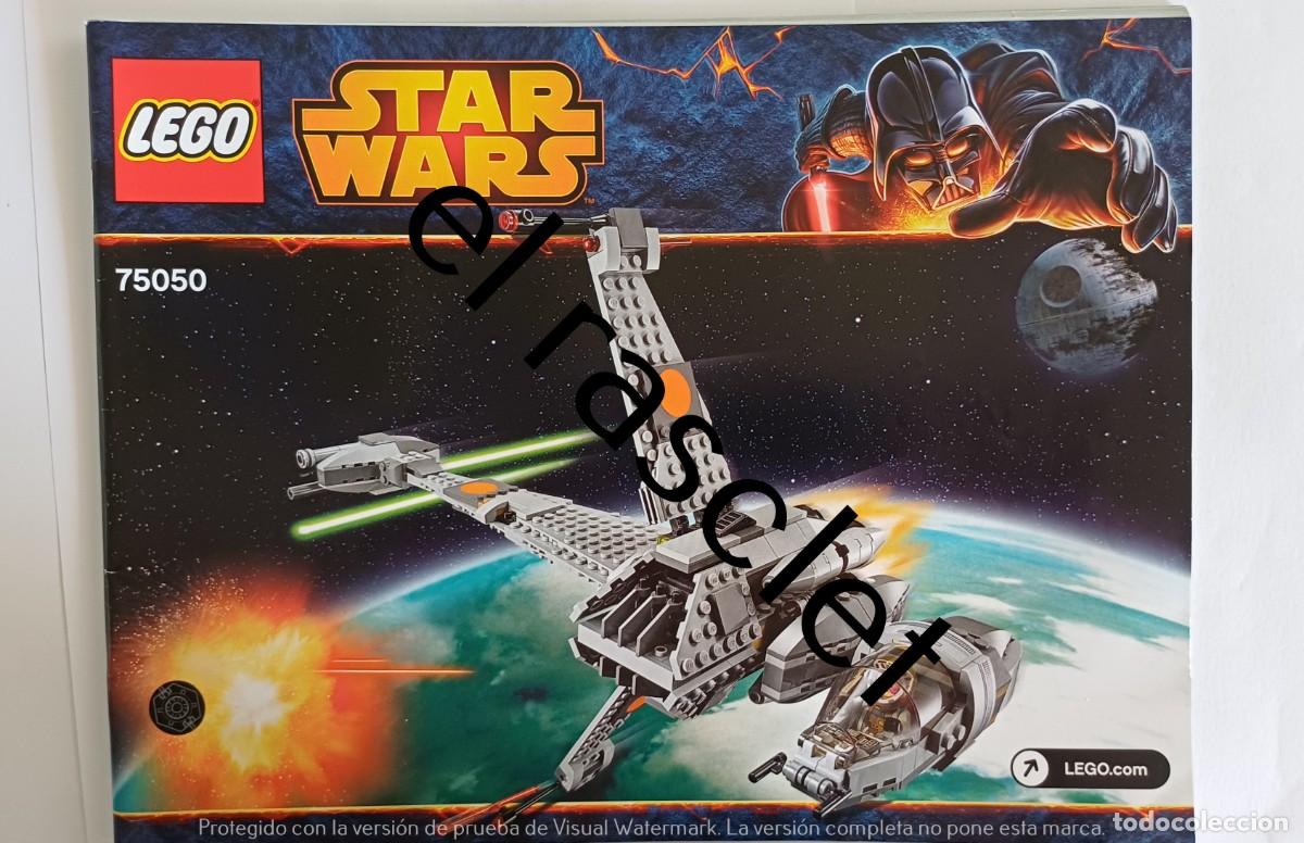 Juegos construcci&oacute;n - Lego: MANUAL INSTRUCCIONES MONTAJE LEGO - STAR WARS- NUMERO 75050