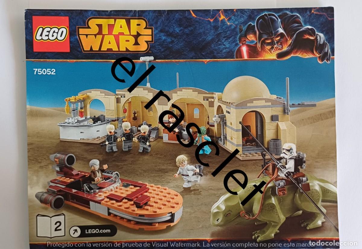 Juegos construcci&oacute;n - Lego: MANUAL INSTRUCCIONES MONTAJE LEGO - STAR WARS- NUMERO 75052