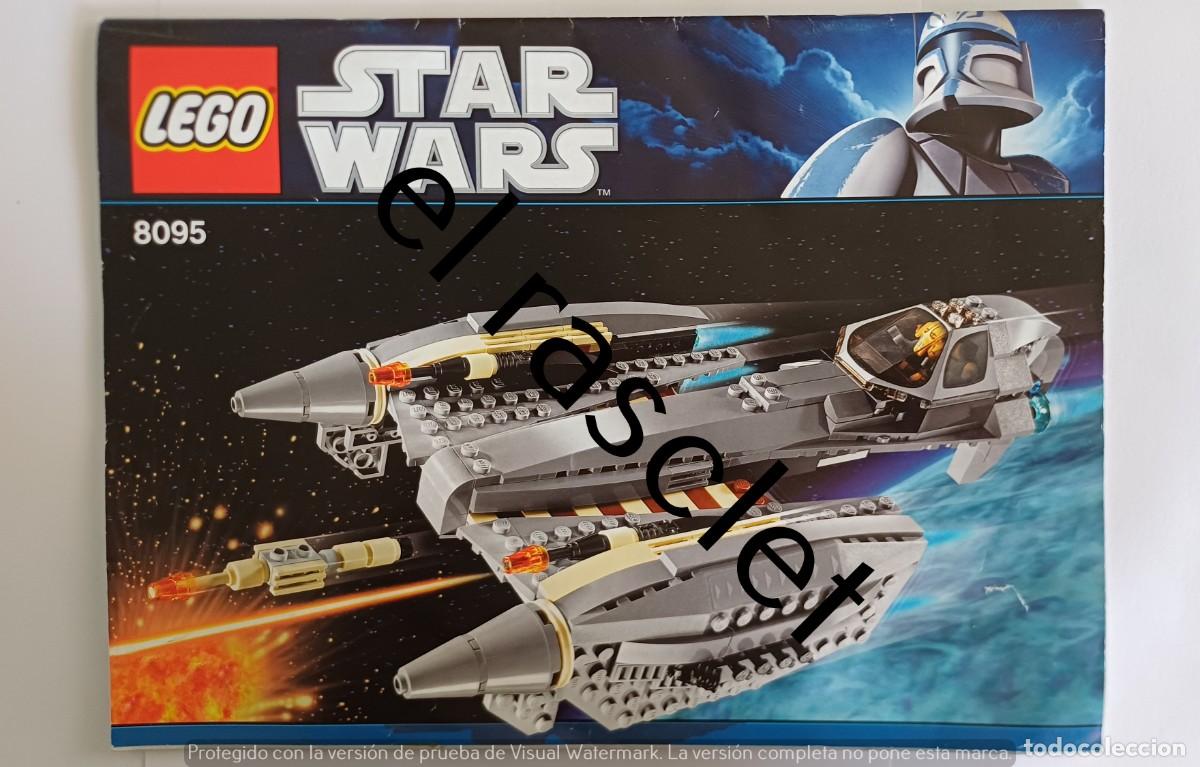 Juegos construcci&oacute;n - Lego: MANUAL INSTRUCCIONES MONTAJE LEGO - STAR WARS- NUMERO 8095