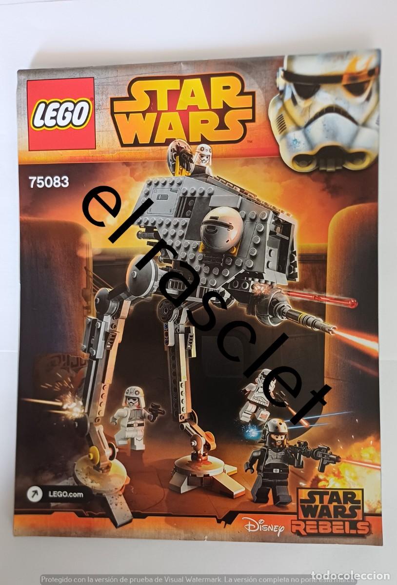 Juegos construcci&oacute;n - Lego: MANUAL INSTRUCCIONES MONTAJE LEGO - STAR WARS- NUMERO 75083