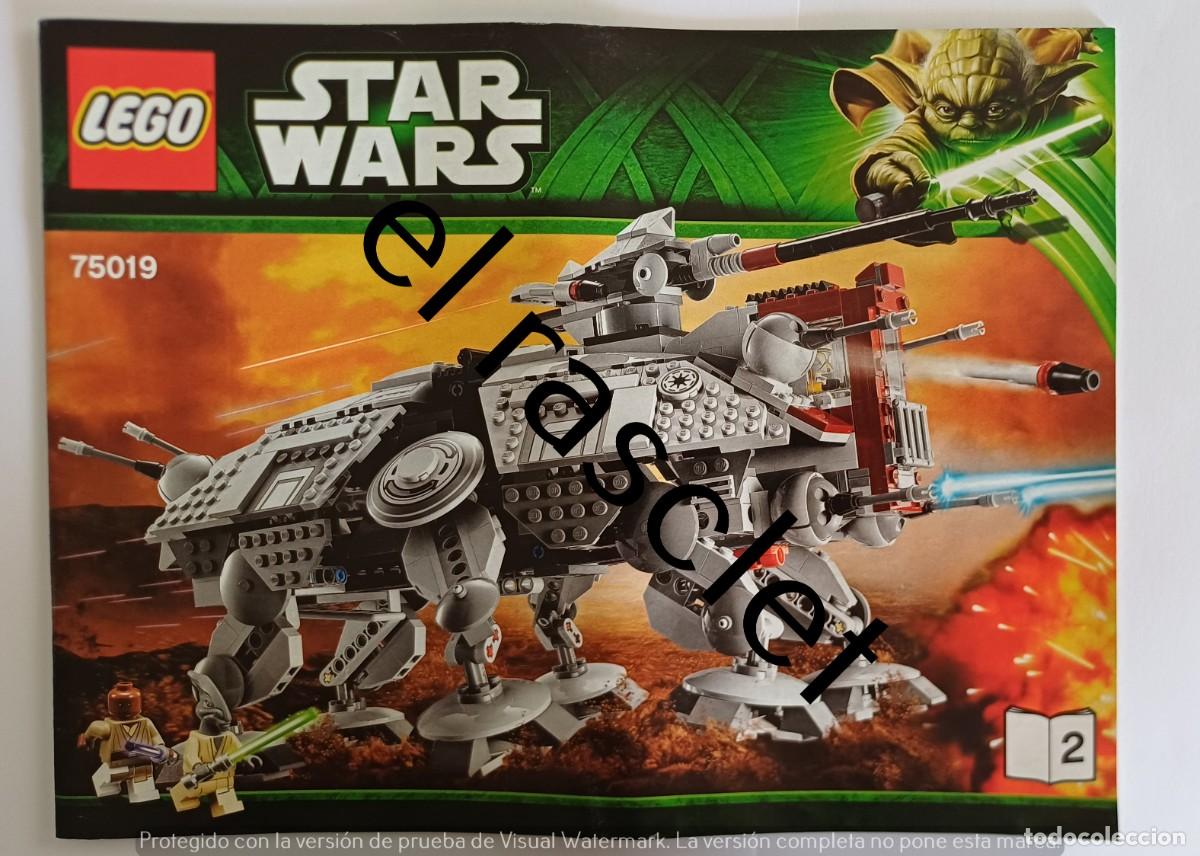 Juegos construcci&oacute;n - Lego: MANUAL INSTRUCCIONES MONTAJE LEGO - STAR WARS- NUMERO 75019