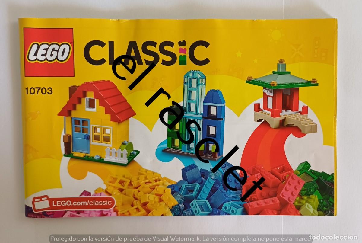 Juegos construcci&oacute;n - Lego: MANUAL INSTRUCCIONES MONTAJE LEGO - CLASSIC- NUMERO 10703