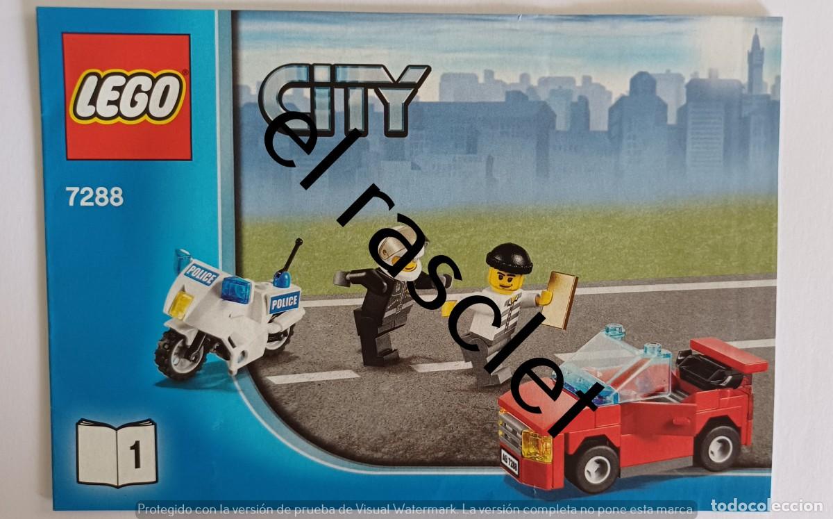 Juegos construcci&oacute;n - Lego: MANUAL INSTRUCCIONES MONTAJE LEGO - CITY- NUMERO 7288