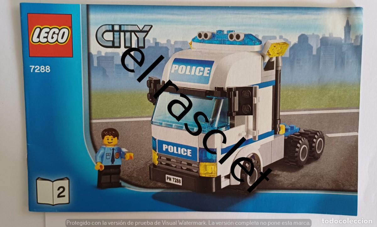Juegos construcci&oacute;n - Lego: MANUAL INSTRUCCIONES MONTAJE LEGO - CITY- NUMERO 7288