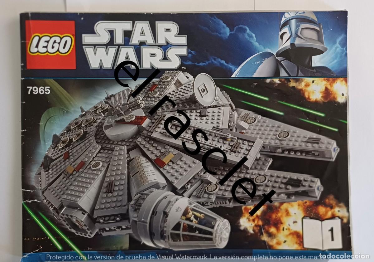 Juegos construcci&oacute;n - Lego: MANUAL INSTRUCCIONES MONTAJE LEGO - STAR WARS- NUMERO 7965