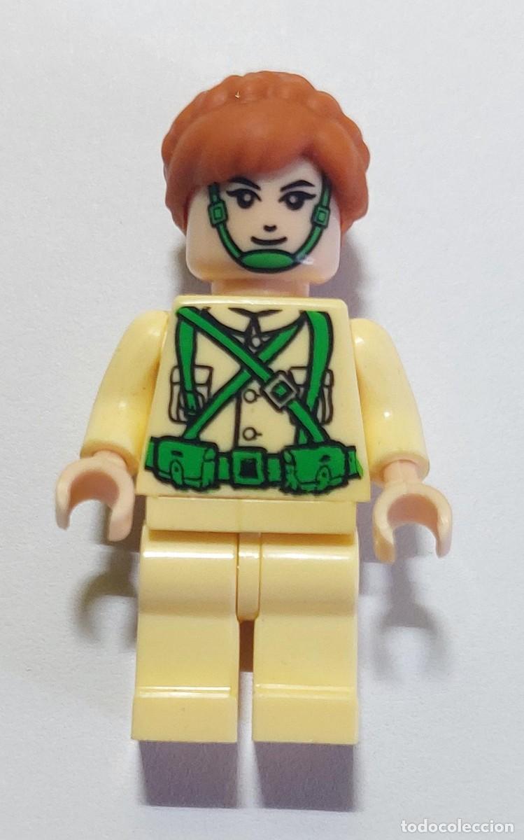 Juegos construcci&oacute;n - Lego: No original, copia LEGO - Cordy Freemaker, de Star Wars, con cabello rojo y aparato respiratorio