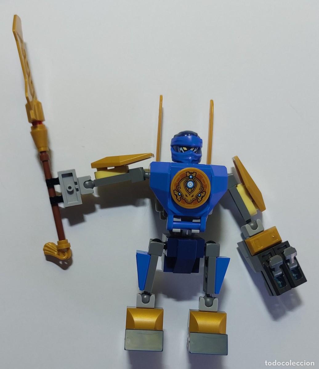 Juegos construcci&oacute;n - Lego: Original LEGO - Ninjago &rdquo;Mecha de batalla de Jay&rdquo; y minifigura de Jay