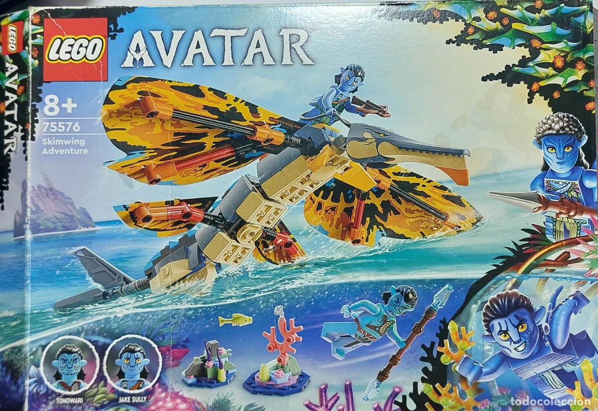 Juegos construcci&oacute;n - Lego: Original LEGO - Parte del set Avatar 75576 ​​&laquo;Aventuras de Skimming&raquo; Skimming y Jake Sully