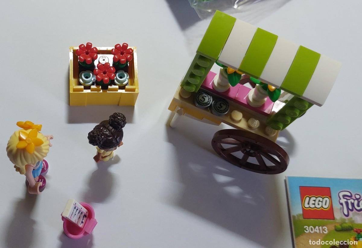 Juegos construcci&oacute;n - Lego: Original - LEGO Friends Carro de Flores (30413) minimu&ntilde;eca de Stephanie, Liz